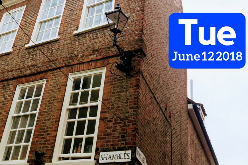 Today in York – Tuesday, June 12 2018