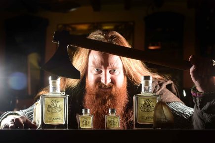 A drop of the hard stuff! Now you can drink Viking gin and tonic