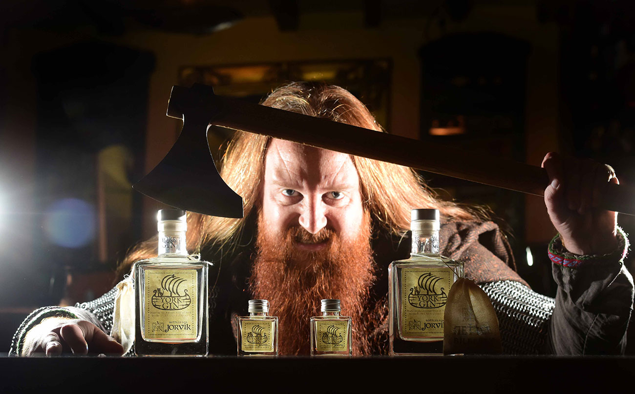 A drop of the hard stuff! Now you can drink Viking gin and tonic