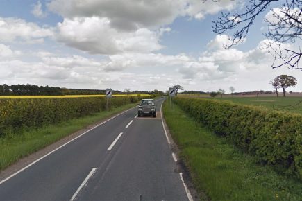 Motorcyclist seriously hurt in crash near York