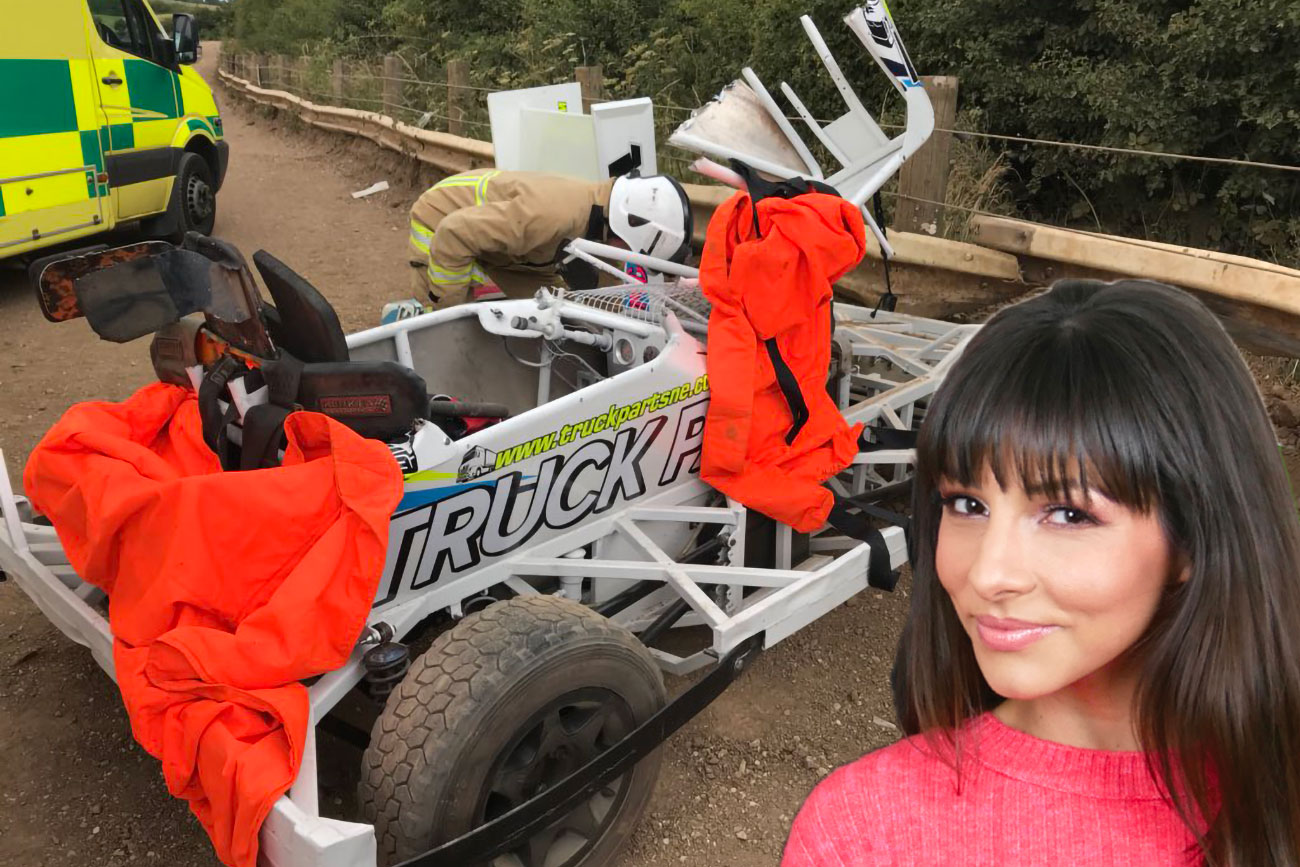 York breakfast show star in nightmare crash