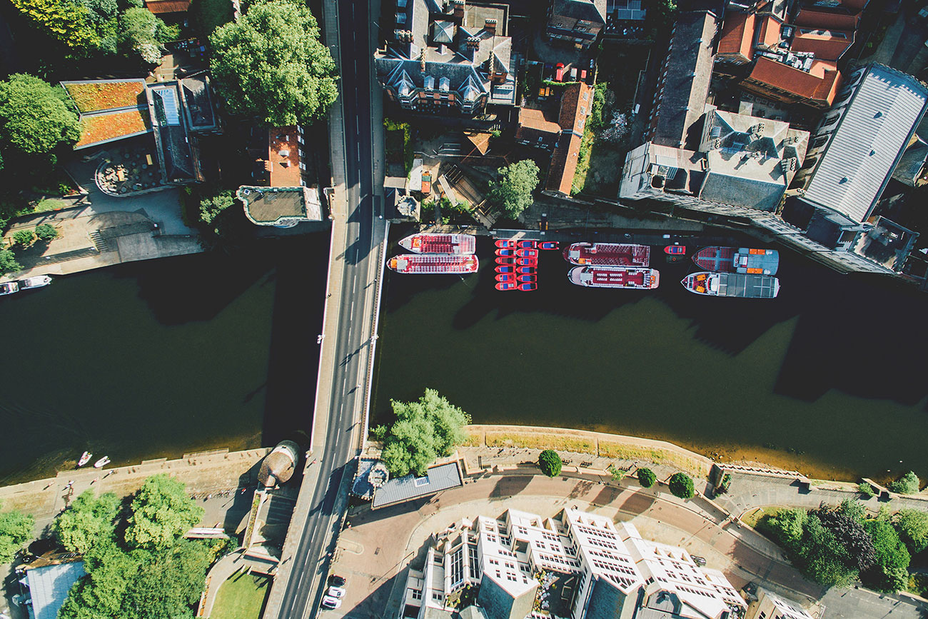57 stunning drone shots of York that show the city from a whole new angle