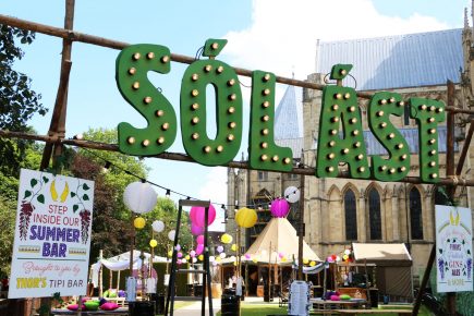 Pop-up bar to open in York city centre gardens this summer