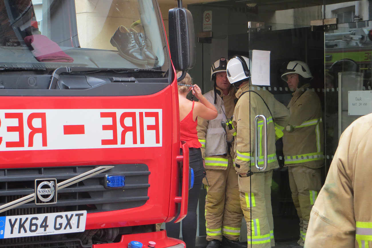 Six fire engines sent to York shop after it filled with smoke