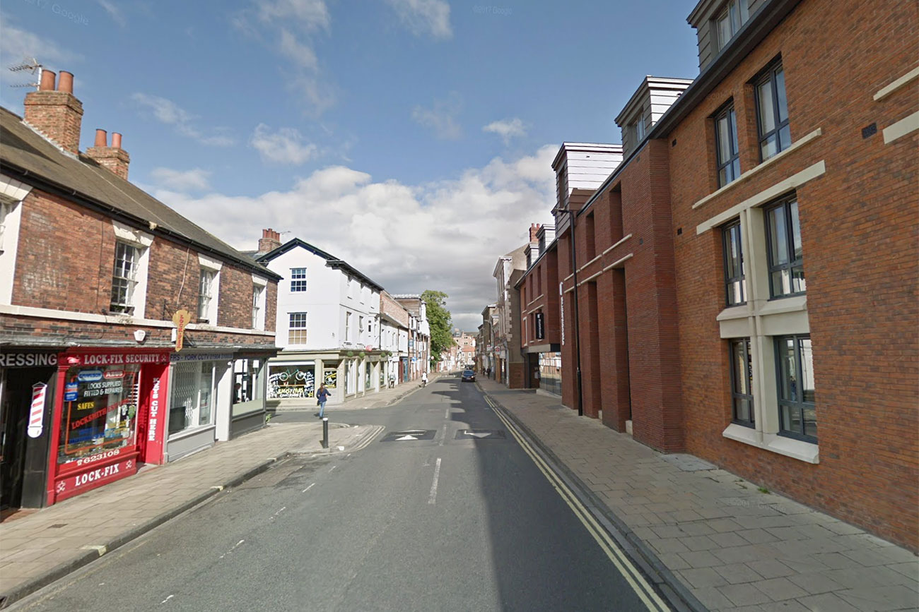 Serious sexual assault on woman, 19, in York city centre