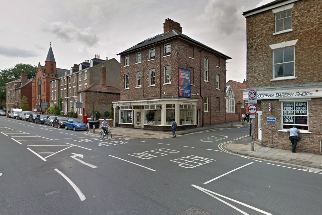 Cyclist taken to hospital after being hit by a car in York