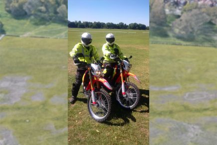 Police seize motorbikes in blitz on anti-social riders