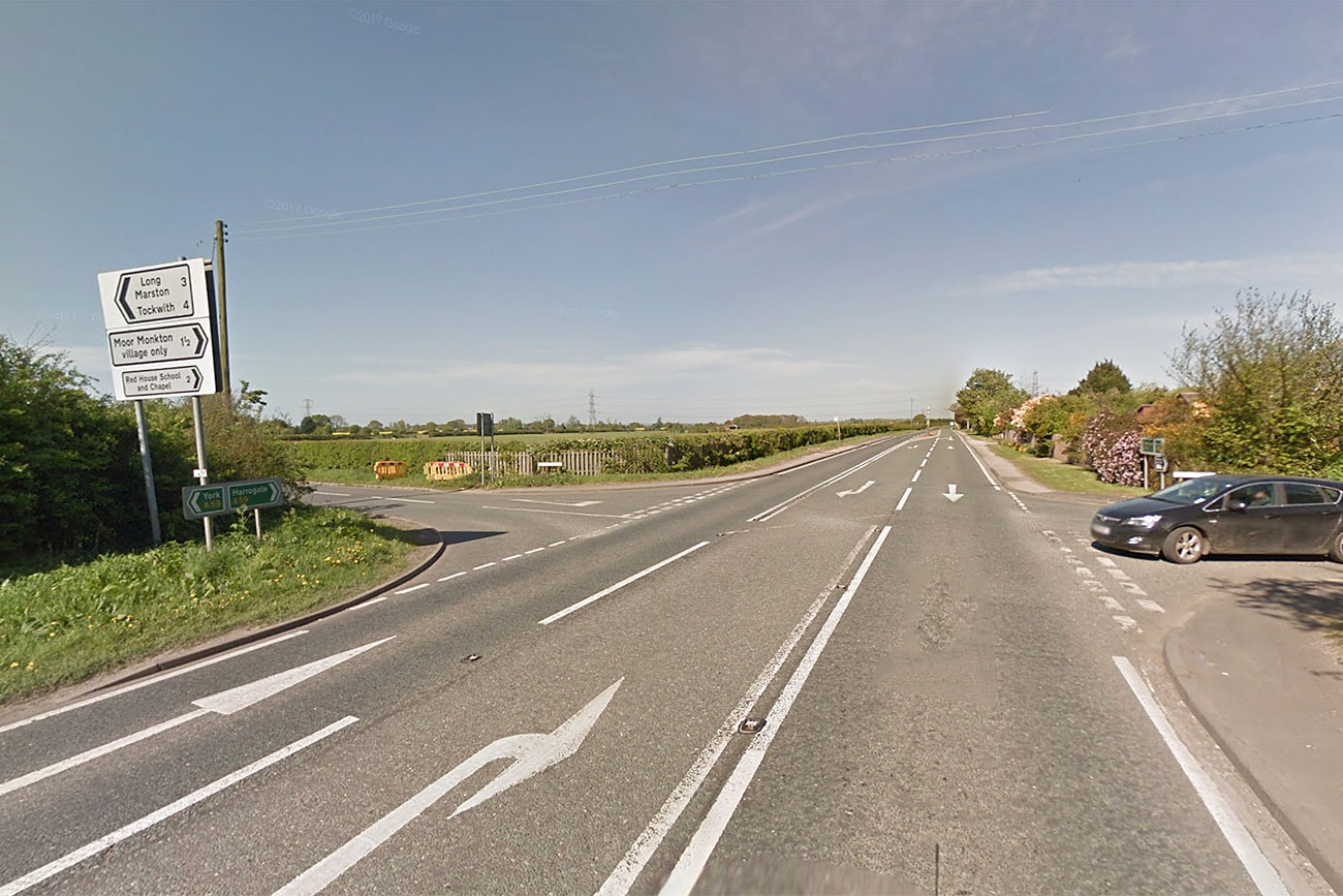 York woman dies in A59 crash