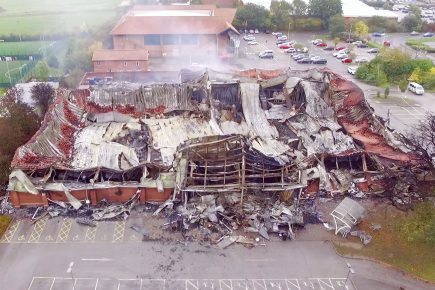 Up to five new shops and a drive-thru café planned for fire-hit store site in York
