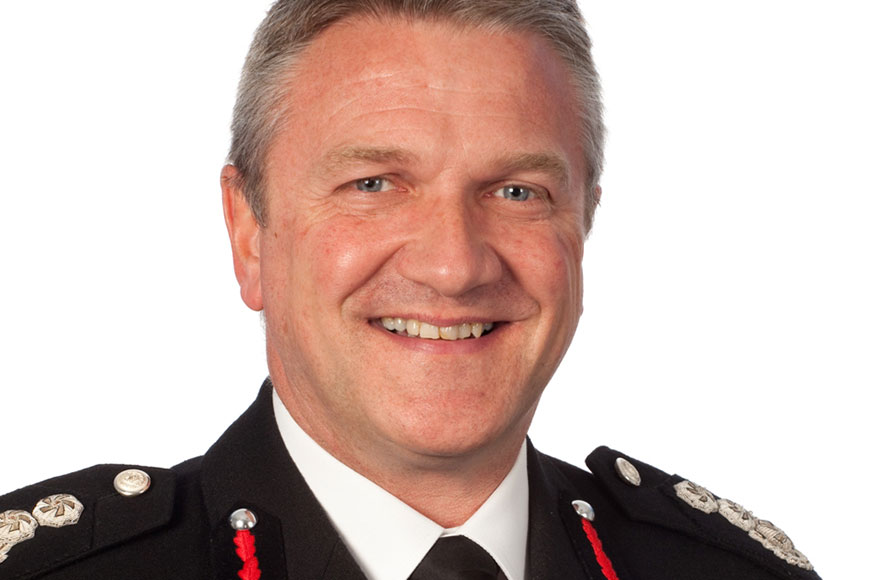 Goodbye Nigel: Chief Fire Officer retires this week