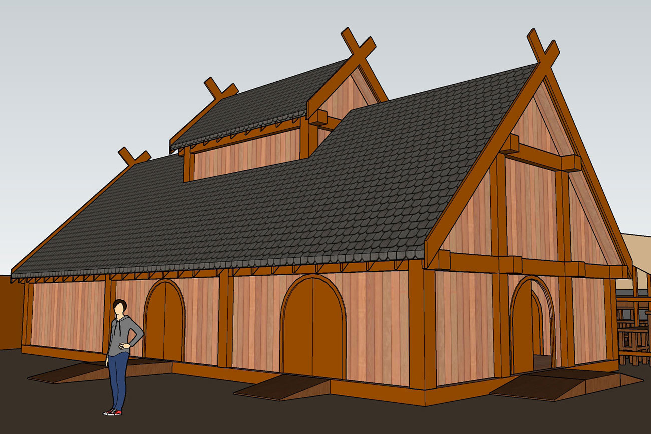 Viking Great Hall to be built in York car park – staging daily live shows