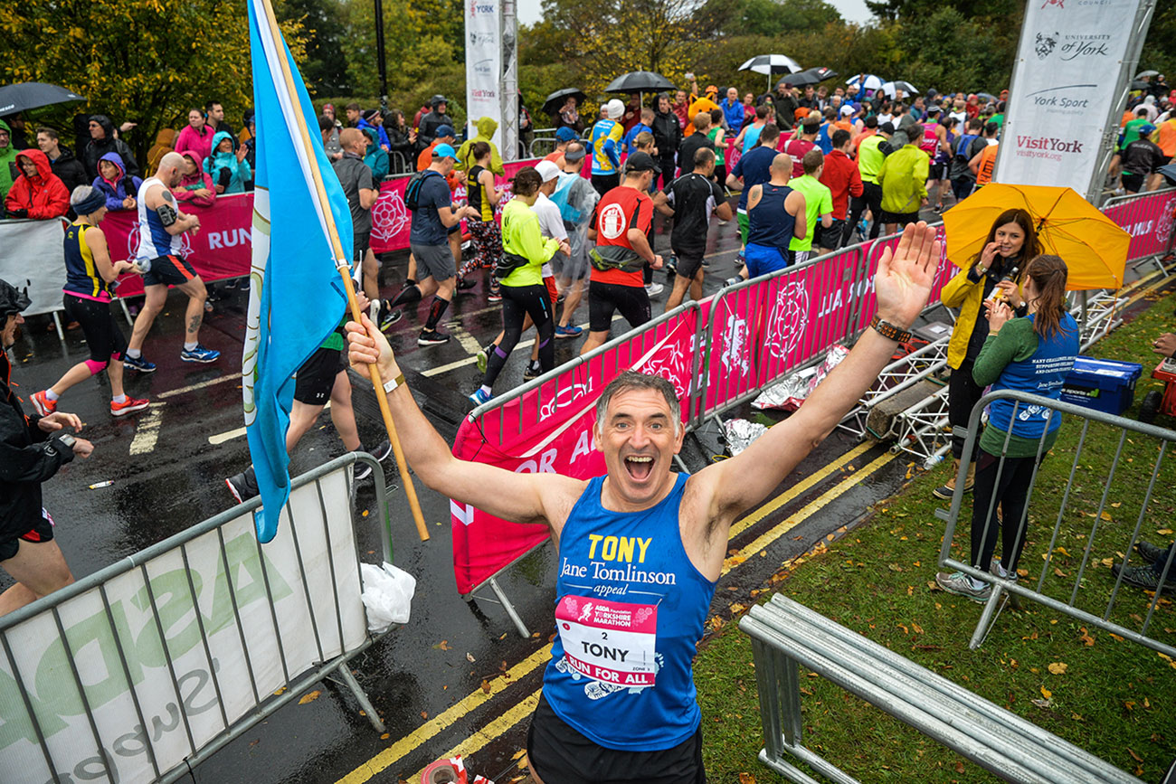 Colourful cavalcade as marathon runners take to the city streets
