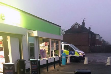 Thieves attack cash machine at York shop