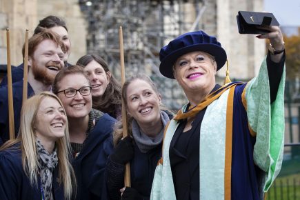 Eddie Izzard says second Brexit vote ‘inevitable’ as he collects honorary degree in York