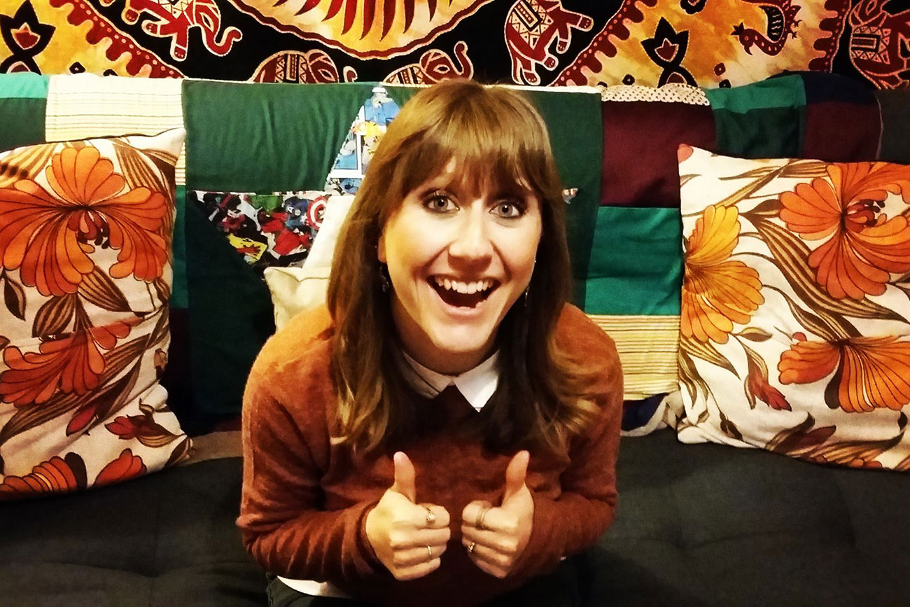 Singer Holly transforms into a musical advent calendar to raise money this Christmas