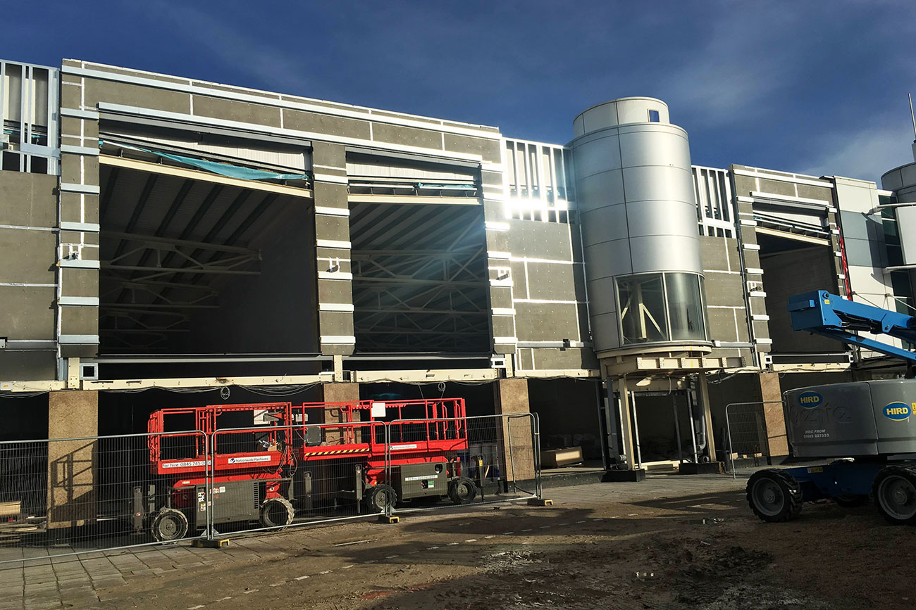 New stores on the way to Monks Cross