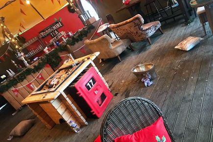 Vandals trash tipi in ‘disgusting’ attack on fire-ravaged York restaurant