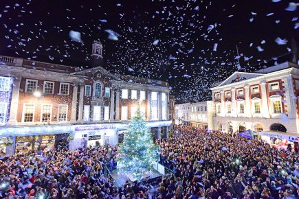17 pictures and a video from the York Christmas lights switch on 2018