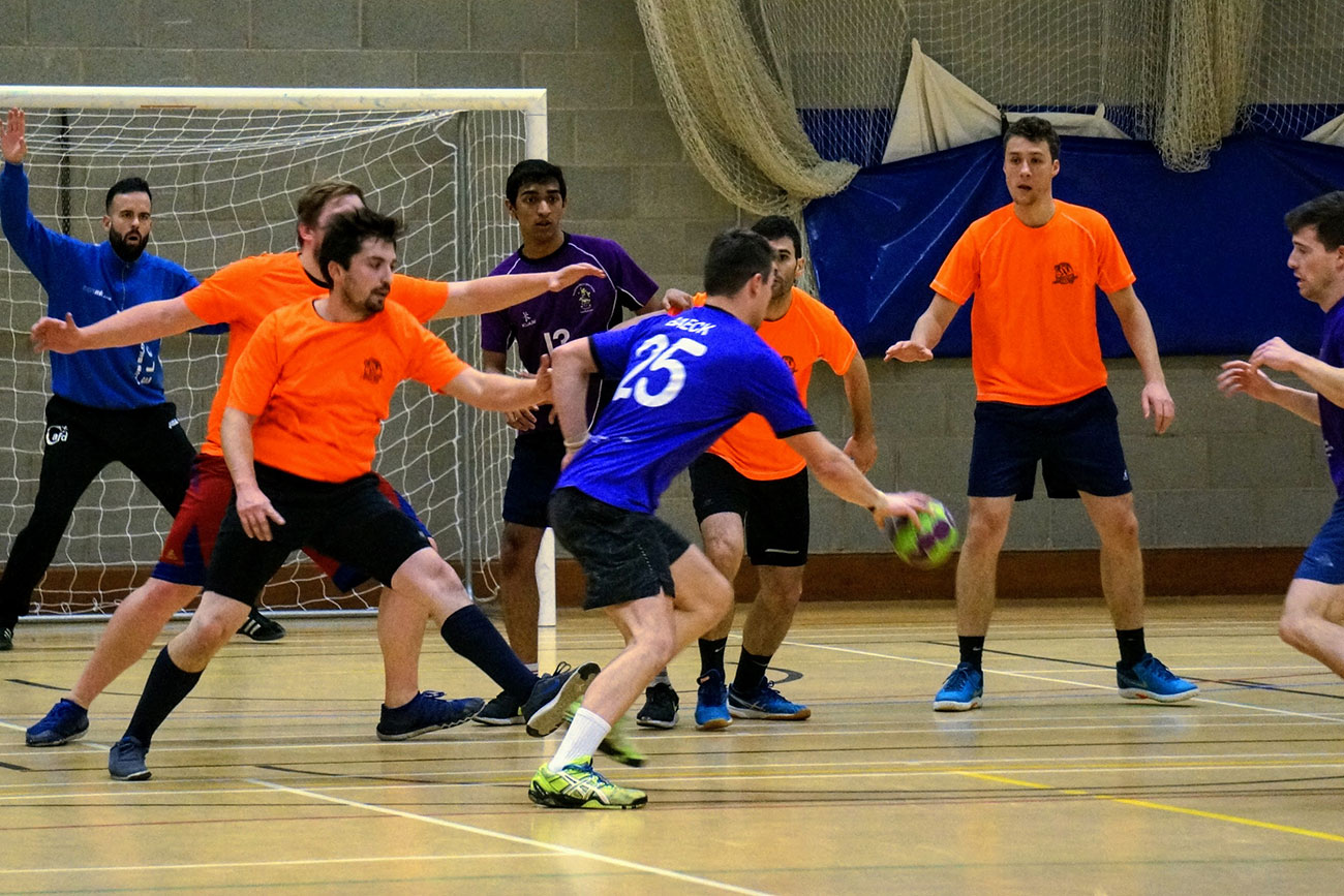Pictures: York Hunters handball team take on the might of Manchester