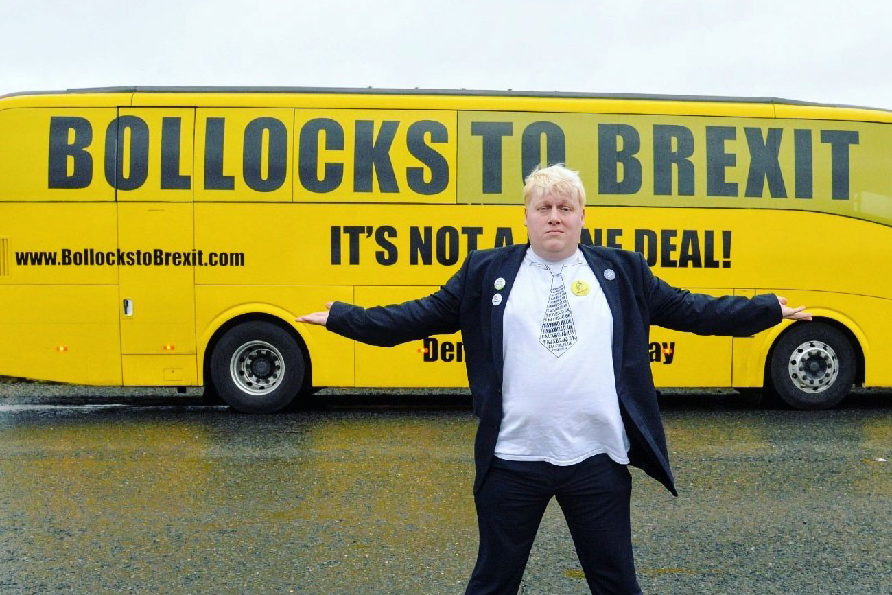 ‘Bollocks to Brexit’ bus to visit York