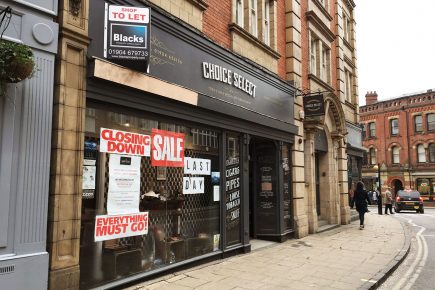 Another city centre shop closes, blaming ‘rent, rates, and the internet’
