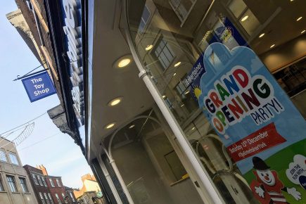 New shop on Coney Street reveals opening date