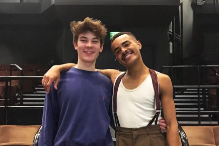 Young York actor meets Bad Education star