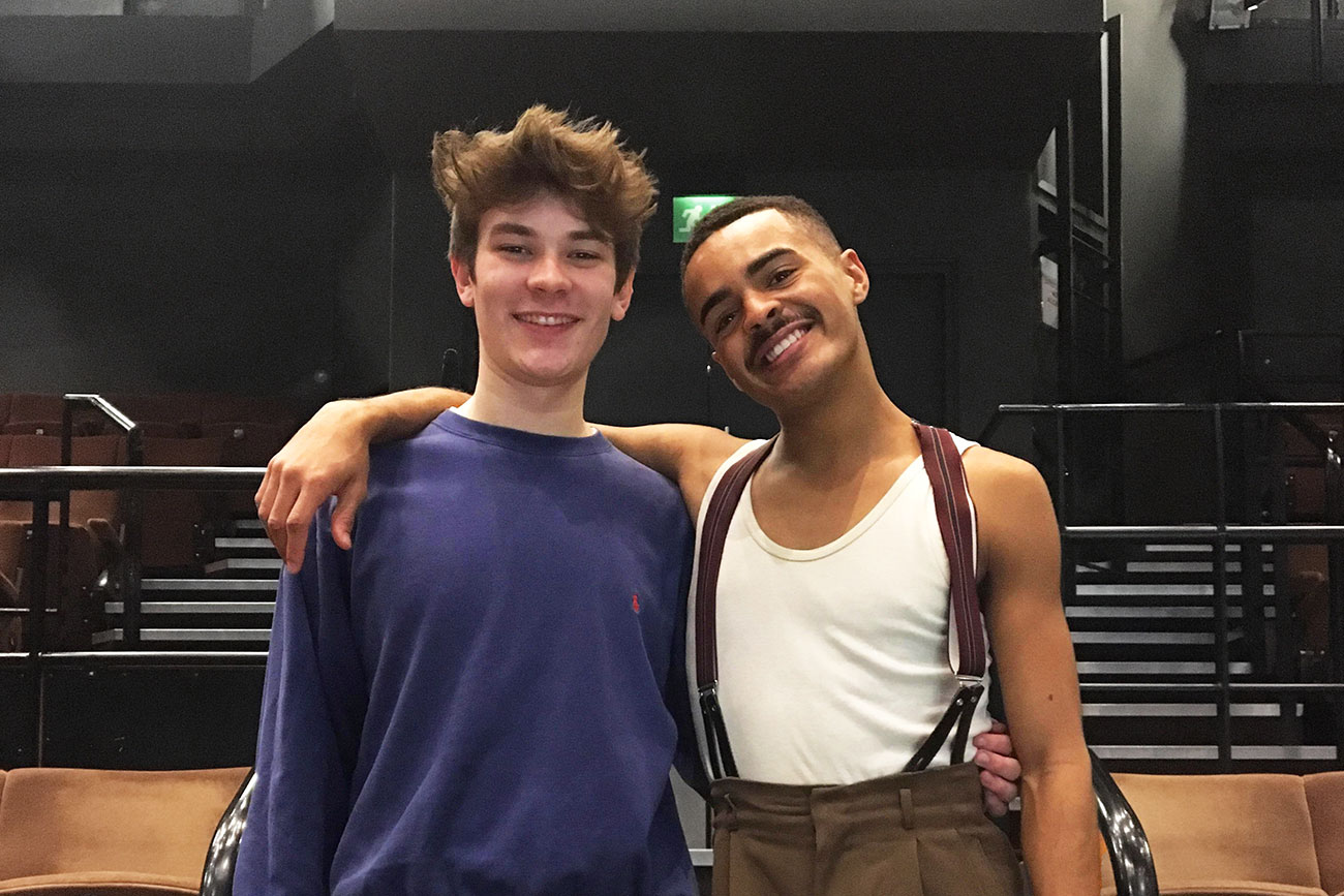 Young York actor meets Bad Education star