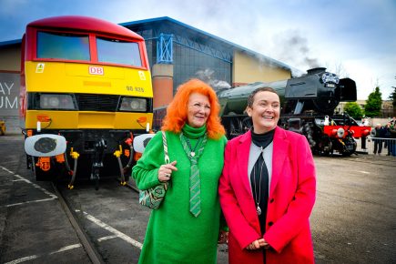 Flying Scotsman pays unique tribute to a train buff like no other