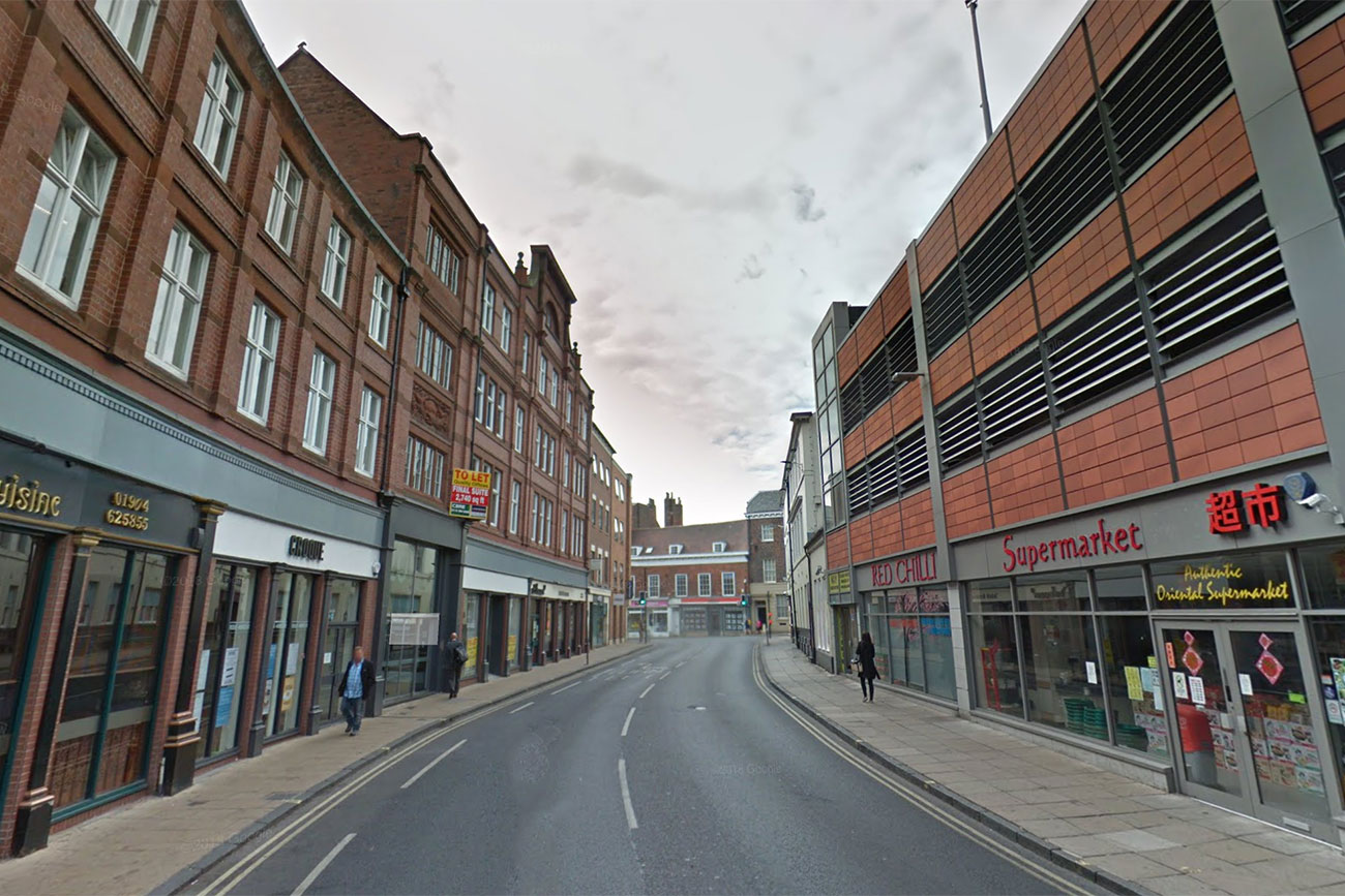 Man assaulted and woman racially abused during street robbery in York city centre