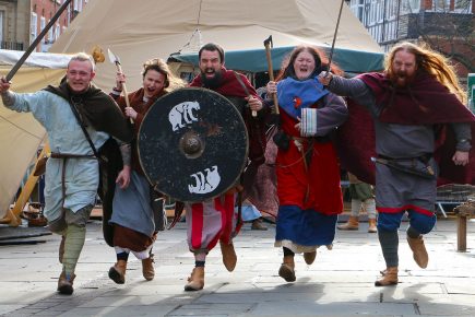 The Vikings are marauding on York’s streets – and in our phones!