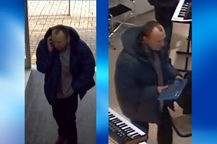 Two synthesisers stolen from York music shop – Police issue CCTV images