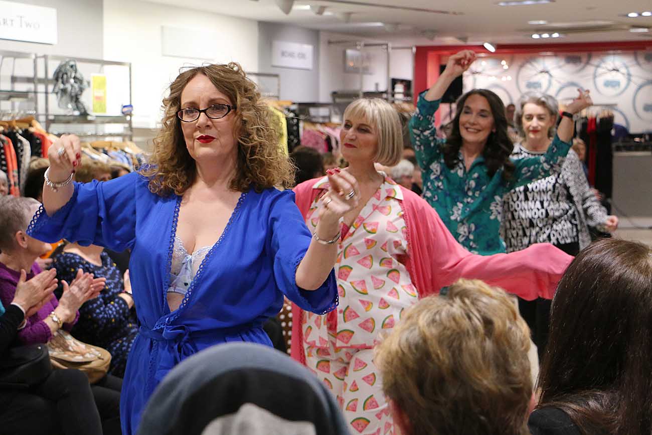 30 fabulous fashion pictures from a catwalk show with a difference