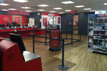 Pictured: York’s new Post Office, inside WH Smith