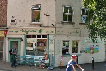 Thief breaks into York fish and chip shop, steals charity jar and empties bins over floor