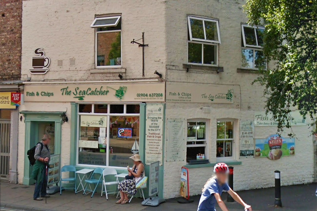 Thief breaks into York fish and chip shop, steals charity jar and empties bins over floor