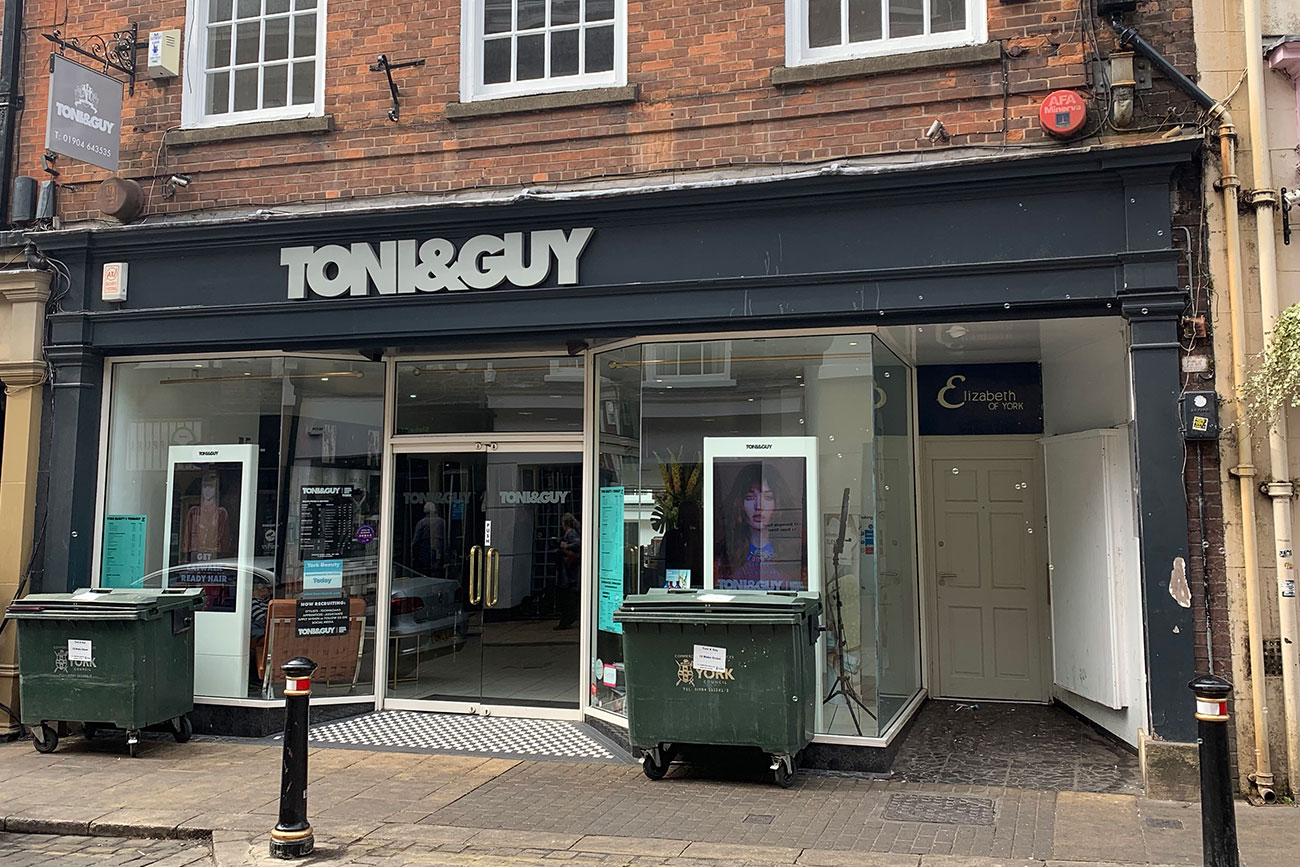 A city centre doorway being ‘used as a toilet’ is set to be blocked off