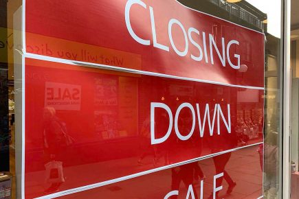 Two shops closing down in York
