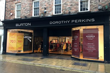 Burton and Dorothy Perkins to shut in York