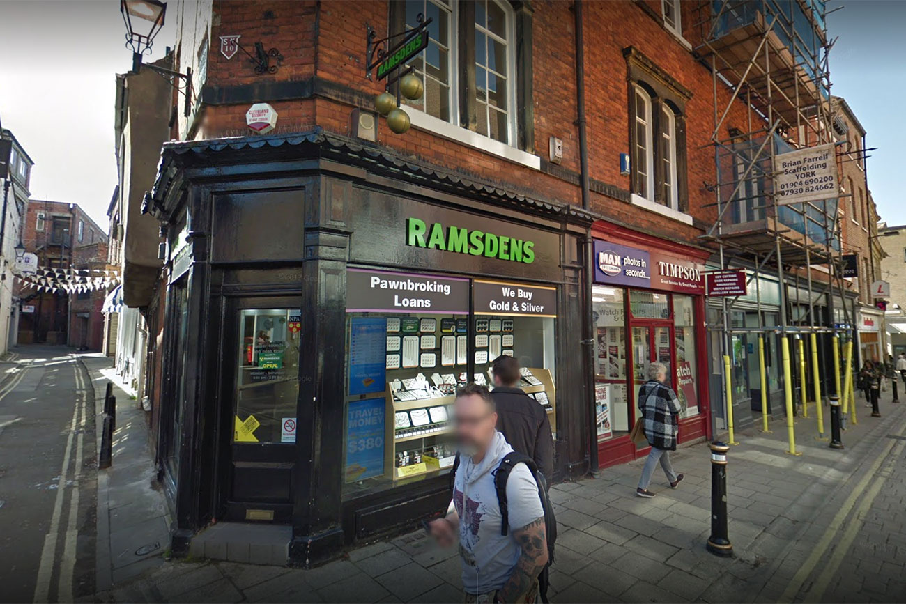 Attempted burglary at York city centre store