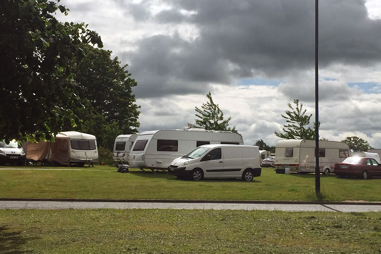 Travellers move on to University of York campus