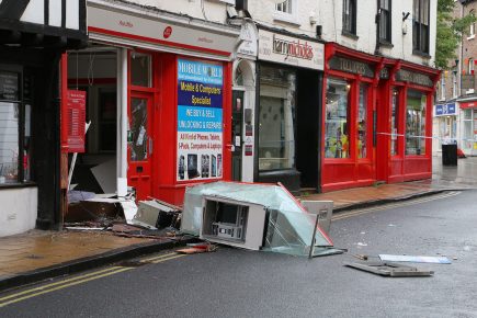 Updated: Gang smashes up York post office in night of cash machine attacks