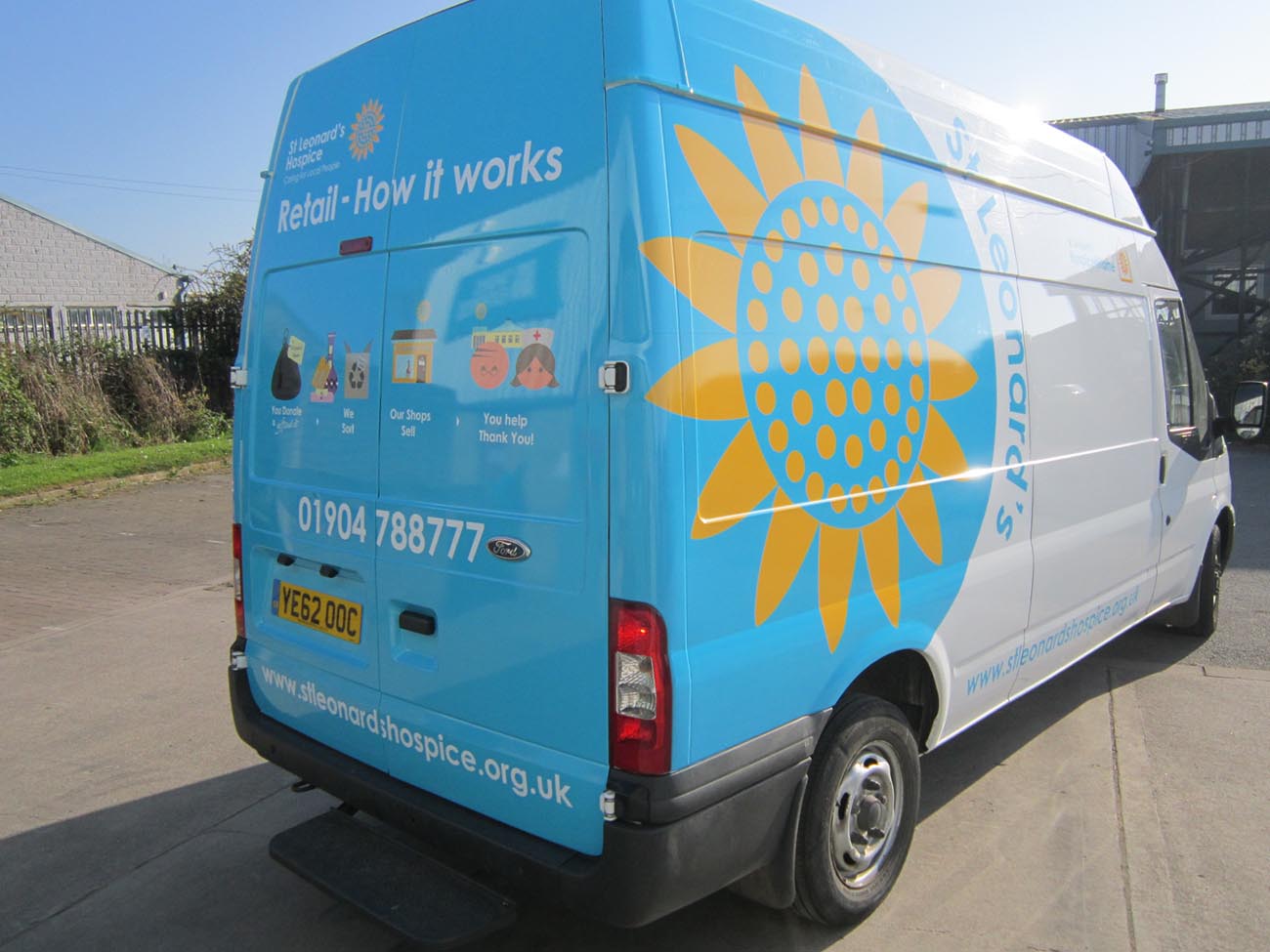 Hospice van stolen – staff appeal for information