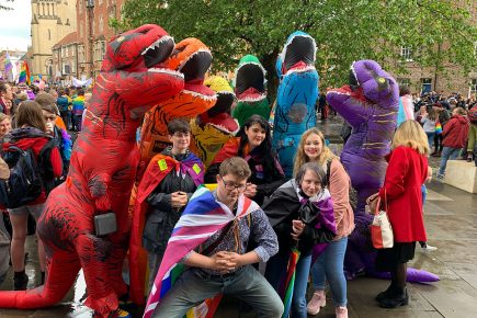 A little rain just adds sparkle to the rainbow! Thousands join York Pride 2019
