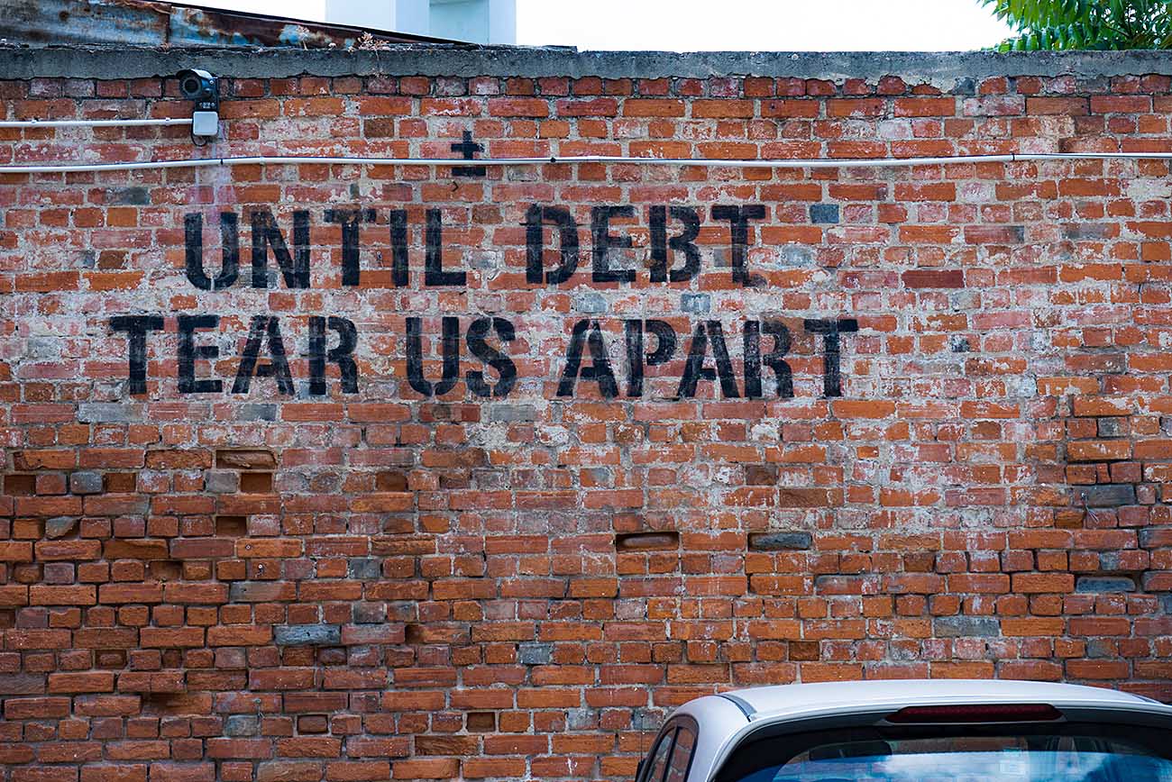 How could the 5 countries with the biggest debt pay it all off