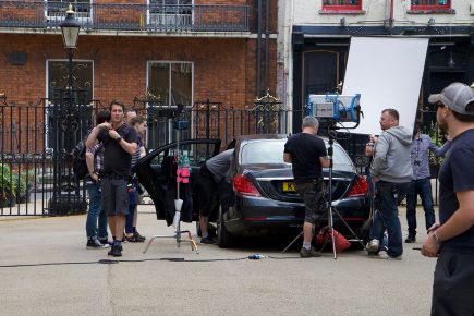 Pictures: Film crew shoot gangster movie in York