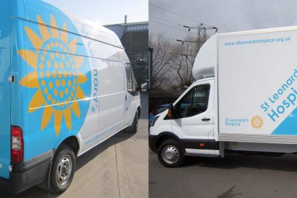 Fundraising campaign launched to help the hospice cover cost of stolen vans