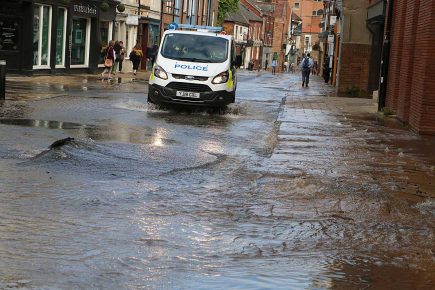 Updated: York road still closed to traffic after burst water main caused flood