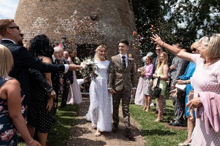 Bride looks a million dollars in stunning wedding dress – bought for £35 from a York charity shop