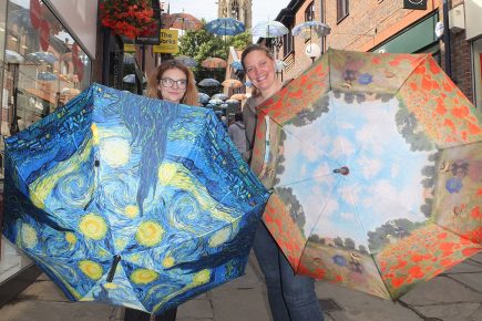 It’s too stormy for York’s brollies!